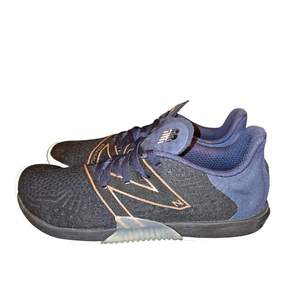 New Balance Minimus Barefoot Trail Running Shoe Navy Lace Up Athletic Sz 10